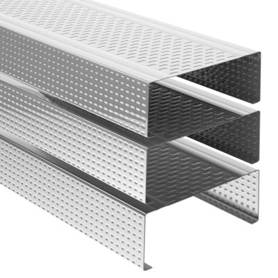 Goede prijs Gipsplaatdrywall Aluminiumprofielen met Zink Met een laag bedekte Oppervlaktebehandeling online