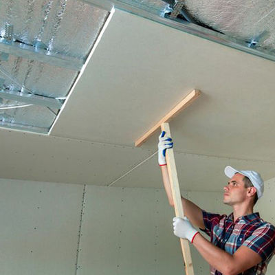 Goede prijs het Gipsraad van 4x8 12mm, Drywall Verminderde RandGipsplaat voor Plafond online