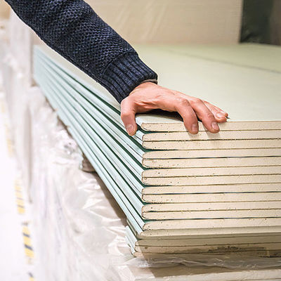 Goede prijs 15mm Decoratief de Gipsplaatwater van de Gipsraad Bestand voor Binnen online