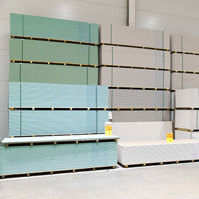 Gipsplaat van de het Gipsraad van de ivoorkleur de Decoratieve voor Interne Muurverdeling