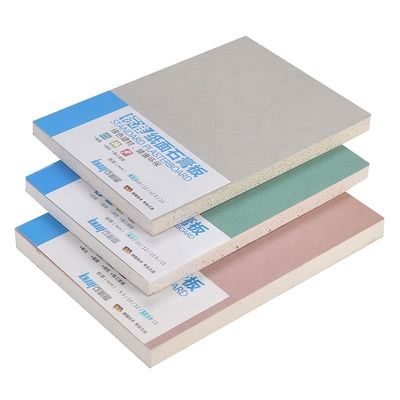 Goede prijs 9.5mm Dikke Document Gipsraad Vuurvast voor Interne Muurverdeling online