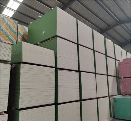 4 X 8ft Waterdichte Drywall Groene Raad, de Verminderde Rand van 12,5 Mm Gipsplaat voor Plafond