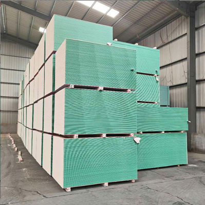 Goede prijs De Gipsplaten Verminderde Rand van het water Bestand Gips voor Drywall het Systeem van Verdelingsmuren online