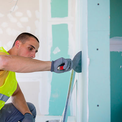 Goede prijs 9mm Groene Gesteunde Water Bestand Gipsplaat voor Drywall Verdeling online