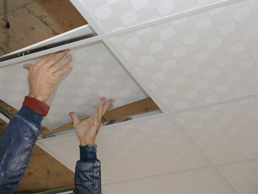 Goede prijs Eco-vriendelijke PVC-gips plafondmaterialen die duurzame opties bieden voor groene bouw- en energiebouwprojecten online
