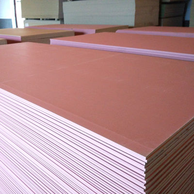 Waterdicht gipsplaten met een afgekapte rand van 1220x2440 mm met een vochtgehalte ≤ 5%