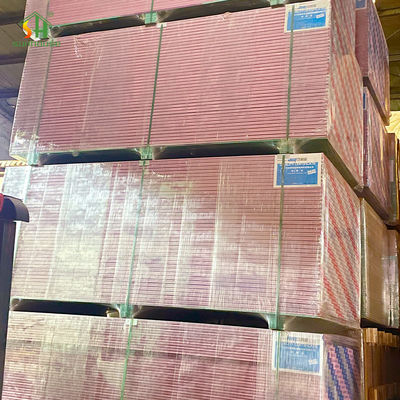 Directe verkoop Drywall Brandbestendige gipsplaat 9,5Mm/10,5Mm/12Mm 1200X2400Mm Gipsplaat Scheidingswand