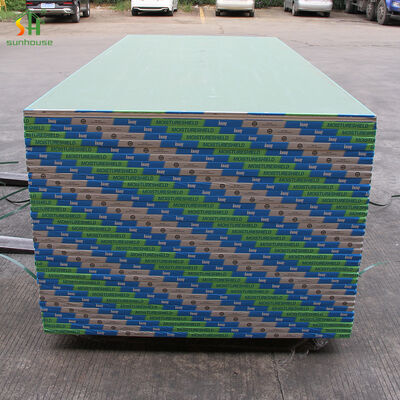 Goede prijs 4X8 Industrieel gebruikelijk 12 mm waterbestendig gipspaneel droogwand voor badkamers en buitengebruik online